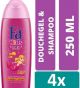 FA Kids Douche & Shampoo Mermaid 4 x 250 ml Voordeelbundel